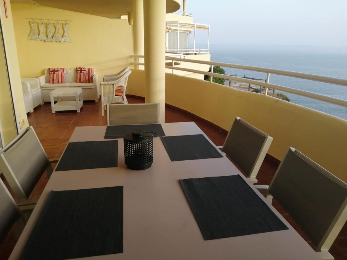 Holidays2Benalmadena Torrequebrada Sea View Front Beach With Pool Parking & Terraces Ngoại thất bức ảnh